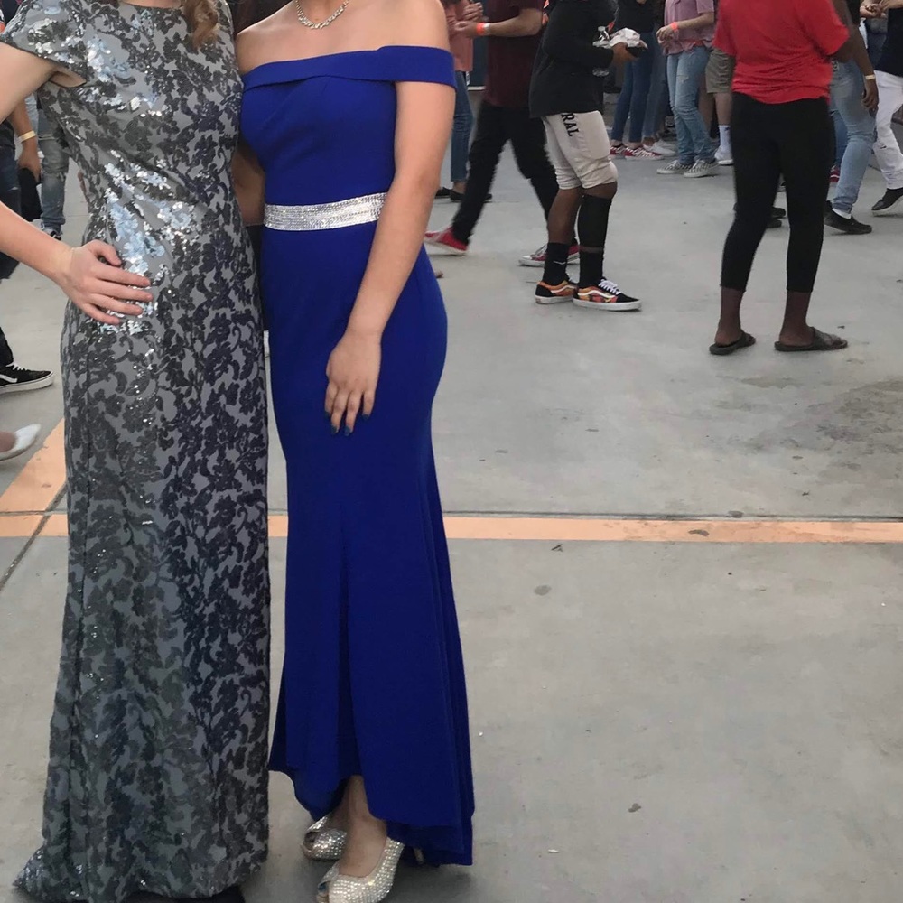 Electric blue formal/prom/homecoming dress